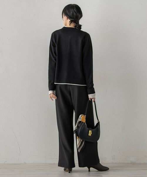 Droite lautreamont / ドロワットロートレアモン カーディガン・ボレロ | スーパーストレッチステンカーディガン≪洗濯機で洗える≫ | 詳細6