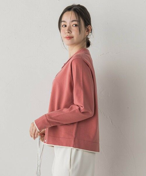 Droite lautreamont / ドロワットロートレアモン カーディガン・ボレロ | スーパーストレッチステンカーディガン≪洗濯機で洗える≫ | 詳細10