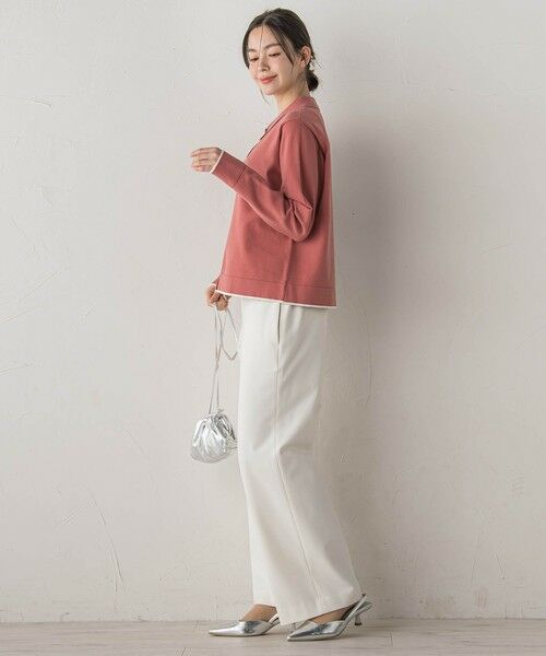 Droite lautreamont / ドロワットロートレアモン カーディガン・ボレロ | スーパーストレッチステンカーディガン≪洗濯機で洗える≫ | 詳細14