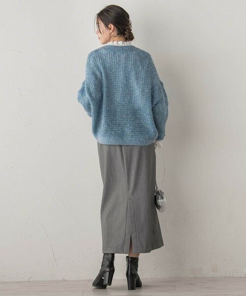 Droite lautreamont / ドロワットロートレアモン ニット・セーター | 【WEB限定】モヘヤラメVネックショートプルオーバー≪手洗い可能≫ | 詳細17