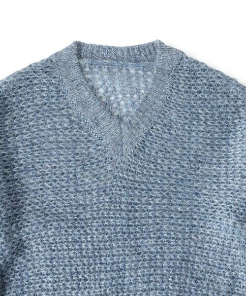 Droite lautreamont / ドロワットロートレアモン ニット・セーター | 【WEB限定】モヘヤラメVネックショートプルオーバー≪手洗い可能≫ | 詳細21