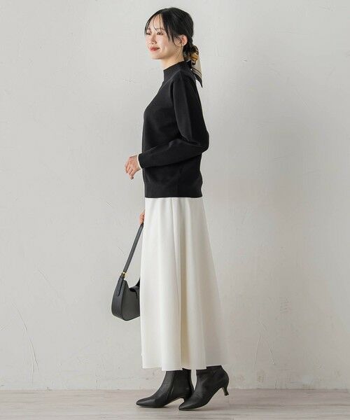 Droite lautreamont / ドロワットロートレアモン ニット・セーター | 【WEB限定】スーパーストレッチプルオーバー≪洗濯機で洗える≫ | 詳細4