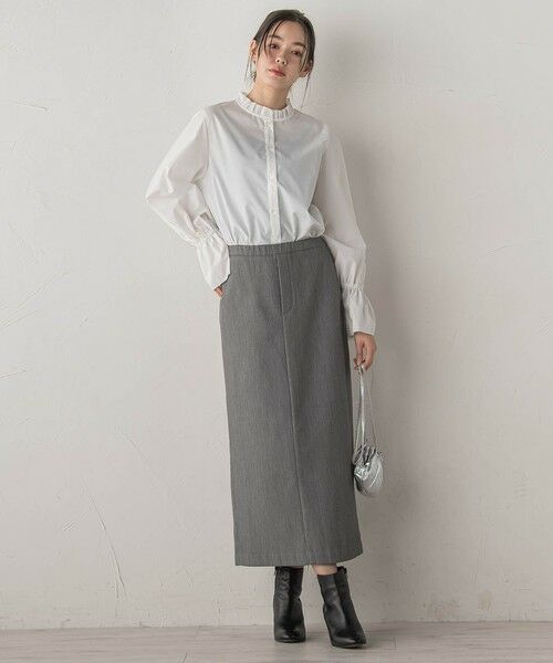 Droite lautreamont / ドロワットロートレアモン シャツ・ブラウス | 襟フリルブラウス≪洗濯機で洗える≫ | 詳細6