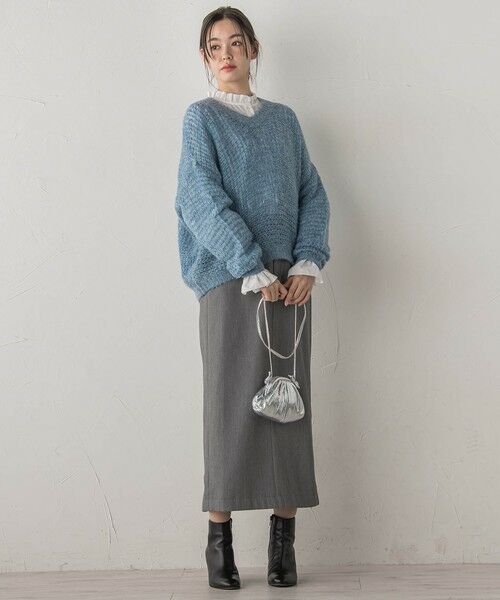 Droite lautreamont / ドロワットロートレアモン シャツ・ブラウス | 襟フリルブラウス≪洗濯機で洗える≫ | 詳細9