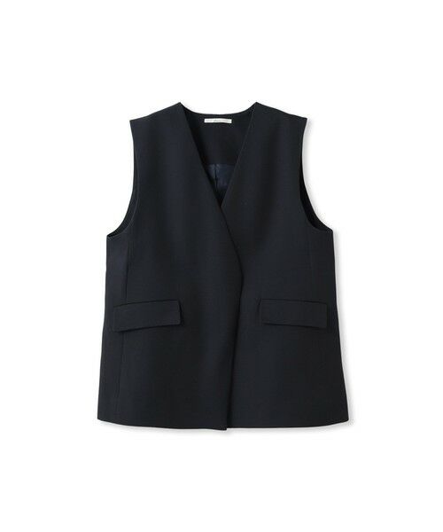 Droite lautreamont / ドロワットロートレアモン ダウンジャケット・ベスト | ストレッチツイルジレ≪手洗い可能≫ | 詳細9