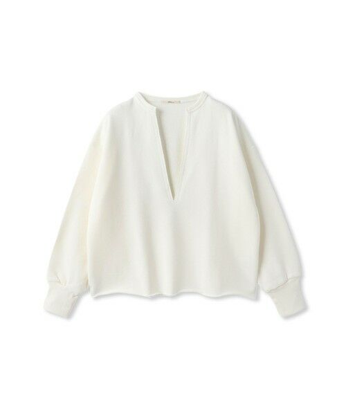 Droite lautreamont / ドロワットロートレアモン カットソー | 裏毛Vネックカットソー≪手洗い可能≫ | 詳細7