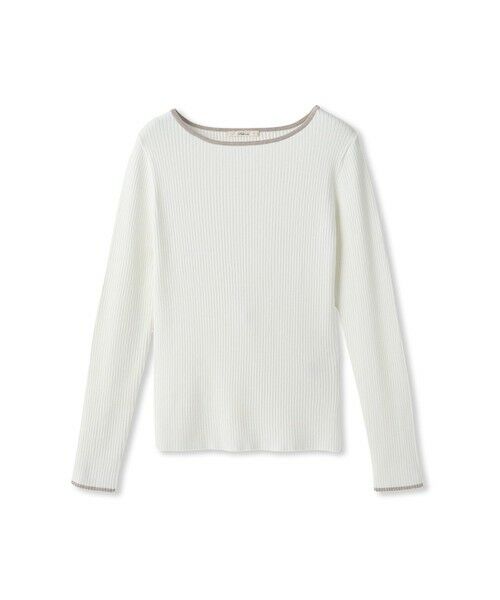 Droite lautreamont / ドロワットロートレアモン ニット・セーター | 配色RIBニット≪手洗い可能≫ | 詳細7