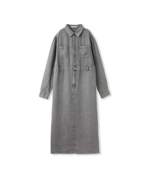Droite lautreamont / ドロワットロートレアモン ロング・マキシ丈ワンピース | テンセルデニムワンピース | 詳細5