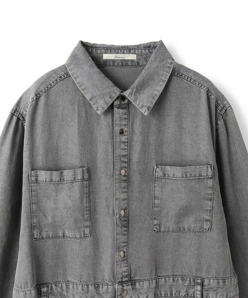 Droite lautreamont / ドロワットロートレアモン ロング・マキシ丈ワンピース | テンセルデニムワンピース | 詳細7