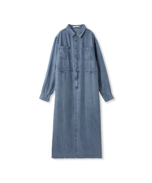 Droite lautreamont / ドロワットロートレアモン ロング・マキシ丈ワンピース | テンセルデニムワンピース | 詳細18