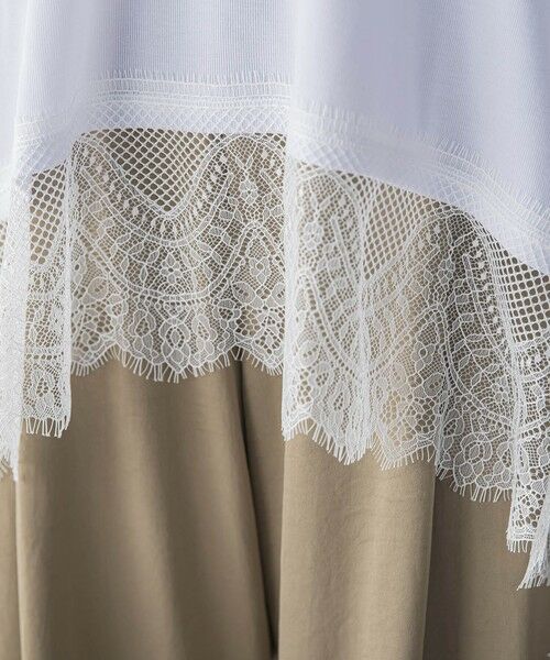 Droite lautreamont / ドロワットロートレアモン カットソー | 裾レーストップス≪手洗い可能≫ | 詳細8