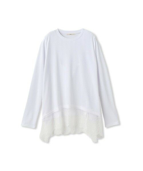 Droite lautreamont / ドロワットロートレアモン カットソー | 裾レーストップス≪手洗い可能≫ | 詳細9