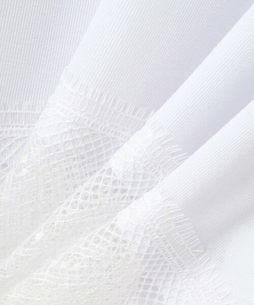 Droite lautreamont / ドロワットロートレアモン カットソー | 裾レーストップス≪手洗い可能≫ | 詳細10