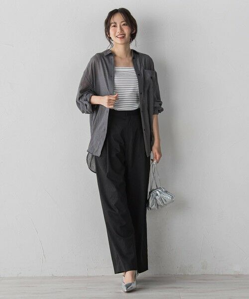 Droite lautreamont / ドロワットロートレアモン キャミソール・チューブトップ | リブスクエアタンクトップ | 詳細22