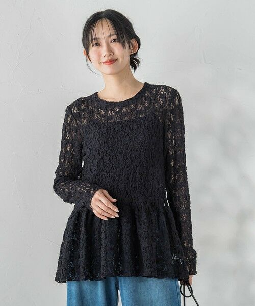 Droite lautreamont / ドロワットロートレアモン カットソー | カムイレースカットソー（ブラック）