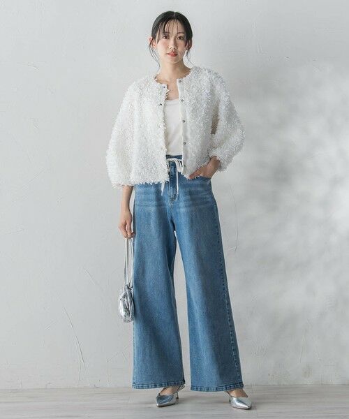 Droite lautreamont / ドロワットロートレアモン デニムパンツ | ジャージデニムパンツ | 詳細10