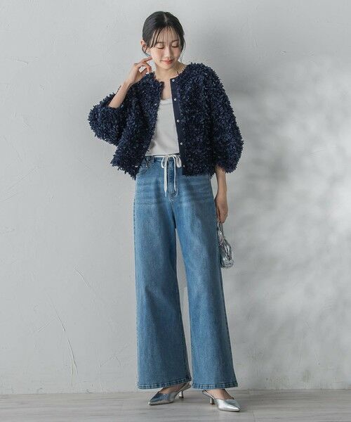 Droite lautreamont / ドロワットロートレアモン デニムパンツ | ジャージデニムパンツ | 詳細11