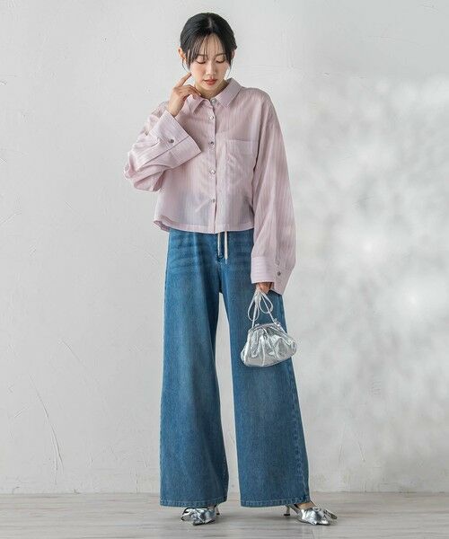 Droite lautreamont / ドロワットロートレアモン デニムパンツ | ジャージデニムパンツ | 詳細13