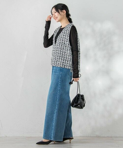 Droite lautreamont / ドロワットロートレアモン デニムパンツ | ジャージデニムパンツ | 詳細15