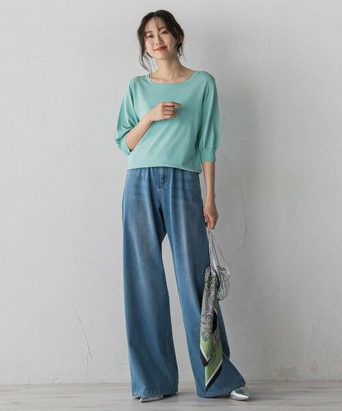 Droite lautreamont / ドロワットロートレアモン デニムパンツ | ジャージデニムパンツ | 詳細18