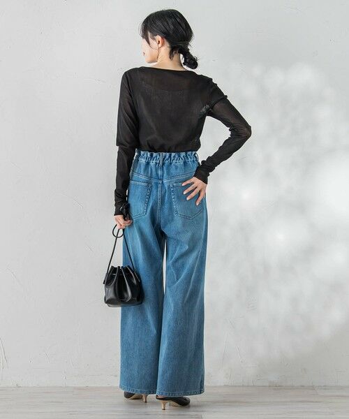 Droite lautreamont / ドロワットロートレアモン デニムパンツ | ジャージデニムパンツ | 詳細6