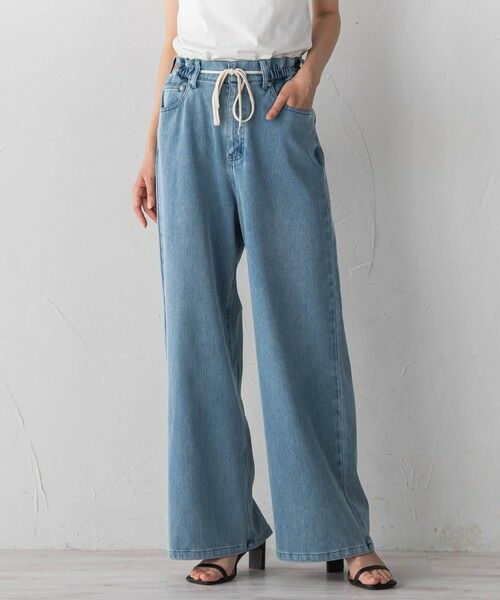 Droite lautreamont / ドロワットロートレアモン デニムパンツ | ジャージデニムパンツ | 詳細19