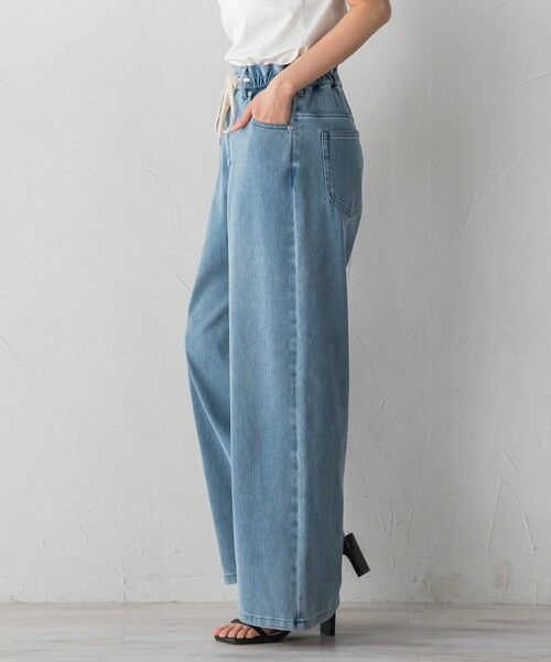 Droite lautreamont / ドロワットロートレアモン デニムパンツ | ジャージデニムパンツ | 詳細20