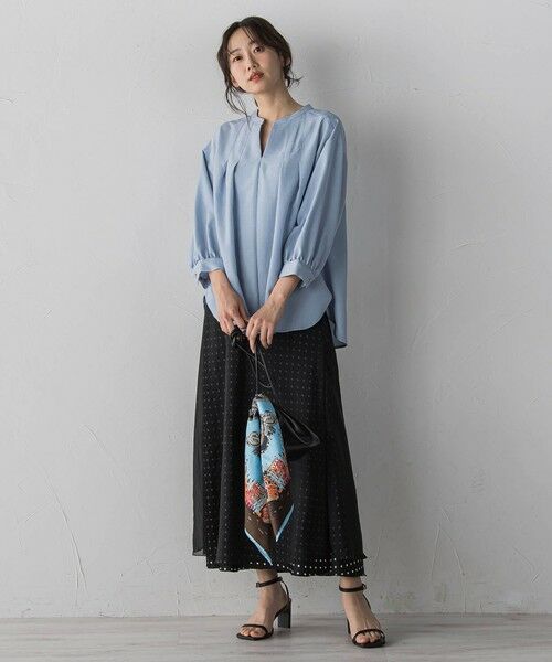 Droite lautreamont / ドロワットロートレアモン ミニ・ひざ丈スカート | オーガンジーレイヤードスカート | 詳細23