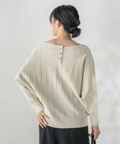 Droite lautreamont / ドロワットロートレアモン ニット・セーター | ラメドルマンVネックニット