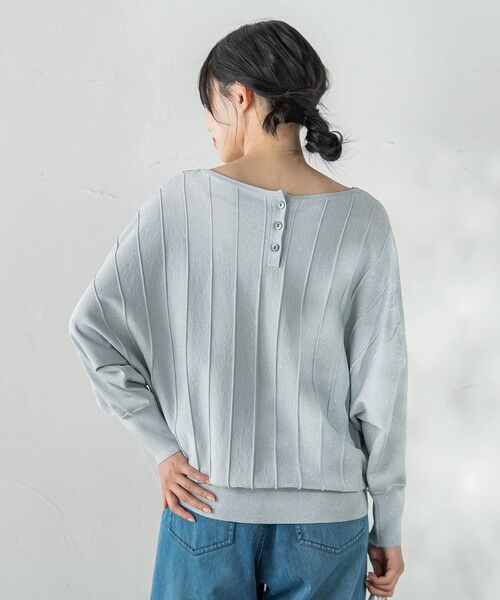 Droite lautreamont / ドロワットロートレアモン ニット・セーター | ラメドルマンVネックニット | 詳細11