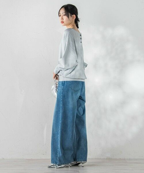 Droite lautreamont / ドロワットロートレアモン ニット・セーター | ラメドルマンVネックニット | 詳細13