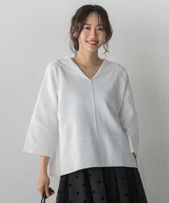 Droite lautreamont / ドロワットロートレアモン ニット・セーター | セーラーカラーニット