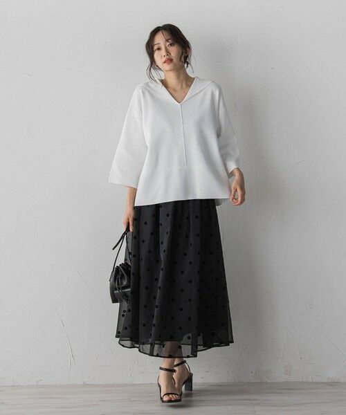 Droite lautreamont / ドロワットロートレアモン ニット・セーター | セーラーカラーニット | 詳細4