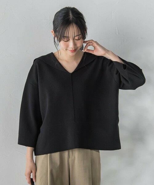 Droite lautreamont / ドロワットロートレアモン ニット・セーター | セーラーカラーニット | 詳細8