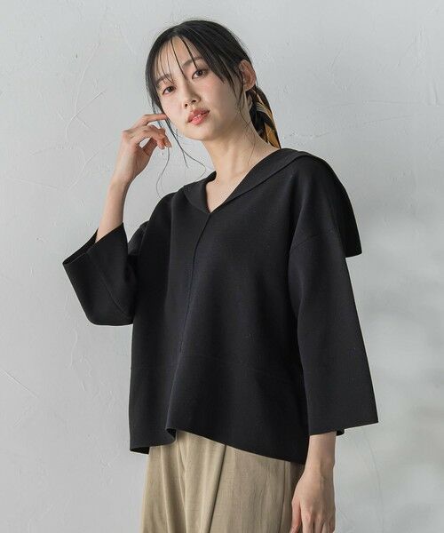 Droite lautreamont / ドロワットロートレアモン ニット・セーター | セーラーカラーニット | 詳細9