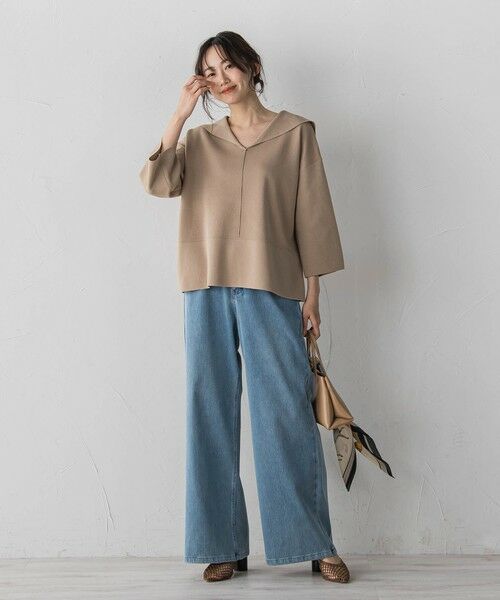 Droite lautreamont / ドロワットロートレアモン ニット・セーター | セーラーカラーニット | 詳細18