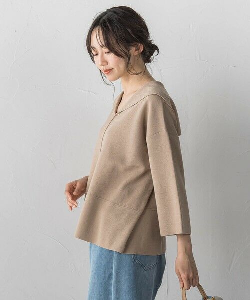 Droite lautreamont / ドロワットロートレアモン ニット・セーター | セーラーカラーニット | 詳細15