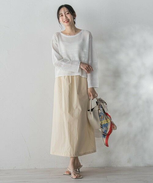 Droite lautreamont / ドロワットロートレアモン ニット・セーター | レース柄ニット | 詳細5