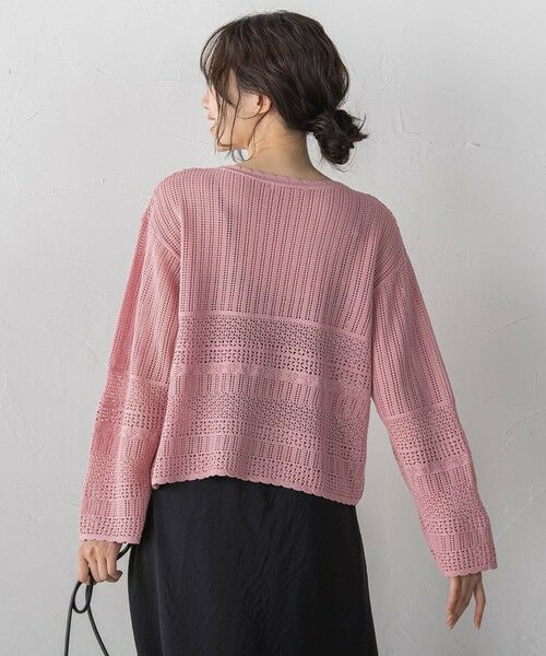 Droite lautreamont / ドロワットロートレアモン ニット・セーター | レース柄ニット | 詳細17