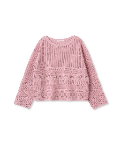 Droite lautreamont / ドロワットロートレアモン ニット・セーター | レース柄ニット | 詳細27