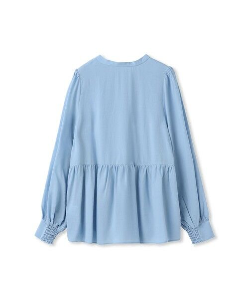 Droite lautreamont / ドロワットロートレアモン シャツ・ブラウス | 2WAYシアーペプラムシャツ | 詳細26