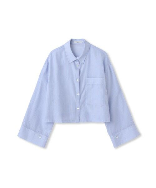 Droite lautreamont / ドロワットロートレアモン シャツ・ブラウス | LYOCELL DOBBY STRIPEシャツ | 詳細29