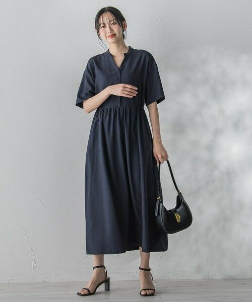 Droite lautreamont / ドロワットロートレアモン ロング・マキシ丈ワンピース | タンブラーブッチャーワンピース | 詳細2