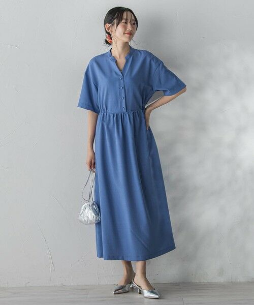 Droite lautreamont / ドロワットロートレアモン ロング・マキシ丈ワンピース | タンブラーブッチャーワンピース | 詳細6