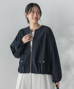 Droite lautreamont / ドロワットロートレアモン テーラードジャケット | 【WEB限定】2WAYサーブルクロス撥水ブルゾン