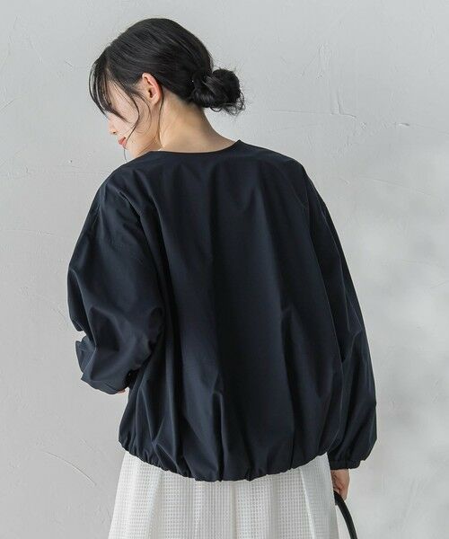 Droite lautreamont / ドロワットロートレアモン テーラードジャケット | 【WEB限定】2WAYサーブルクロス撥水ブルゾン | 詳細3