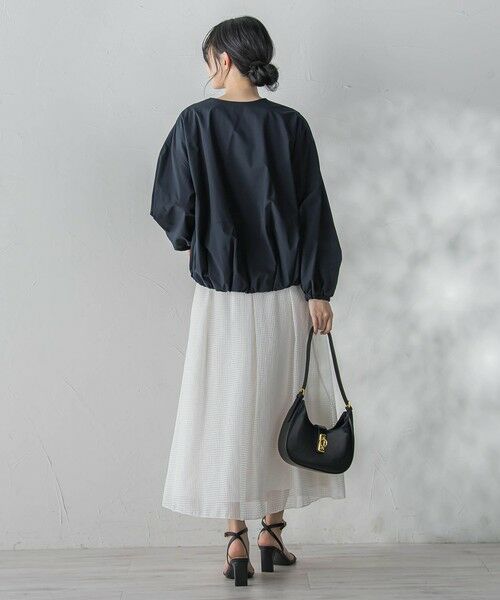 Droite lautreamont / ドロワットロートレアモン テーラードジャケット | 【WEB限定】2WAYサーブルクロス撥水ブルゾン | 詳細5