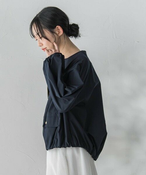 Droite lautreamont / ドロワットロートレアモン テーラードジャケット | 【WEB限定】2WAYサーブルクロス撥水ブルゾン | 詳細2