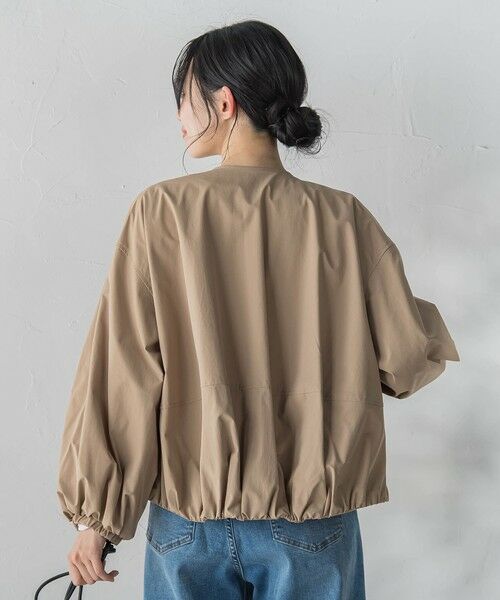 Droite lautreamont / ドロワットロートレアモン テーラードジャケット | 【WEB限定】2WAYサーブルクロス撥水ブルゾン | 詳細9