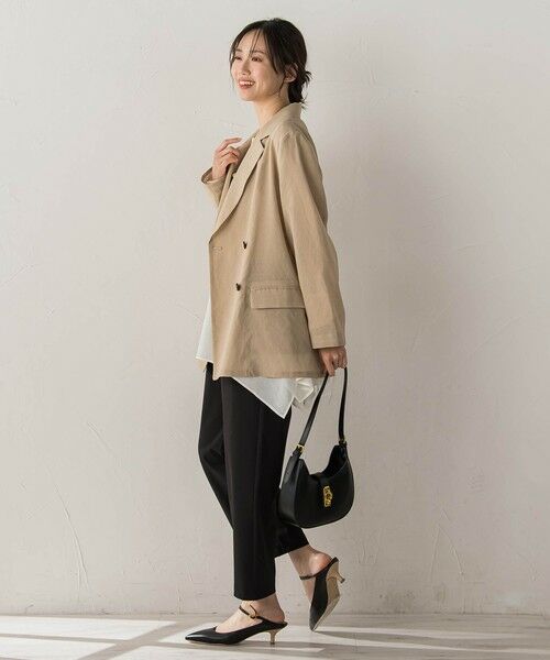 Droite lautreamont / ドロワットロートレアモン テーラードジャケット | シアー麻調合繊ジャケット | 詳細10